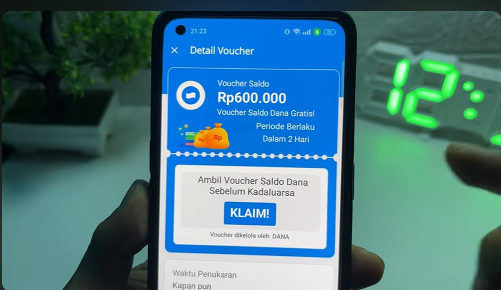 Klaim Saldo DANA kaget